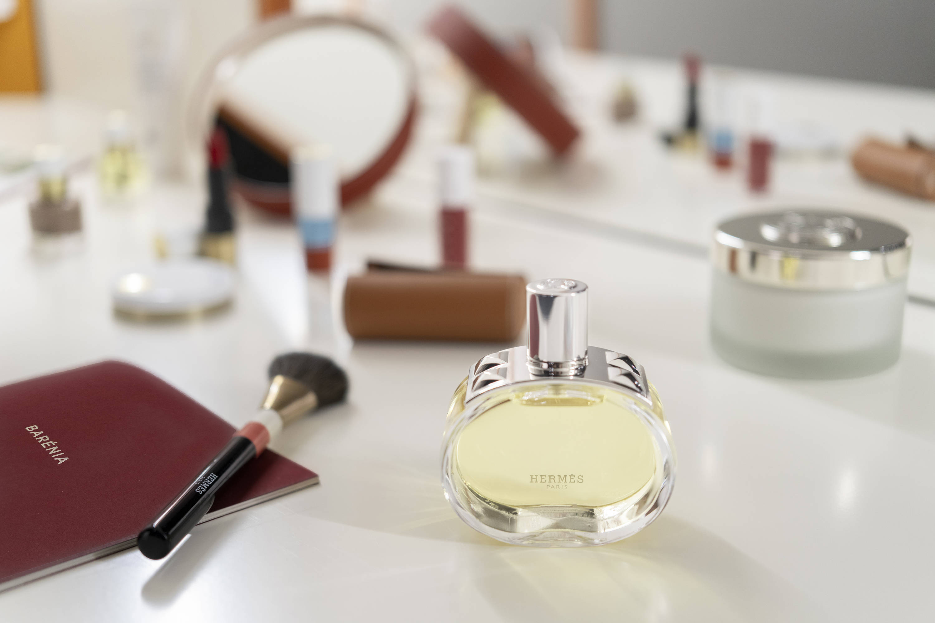 Hermes Barénia perfume bottle Hermes Barénia perfume bottle